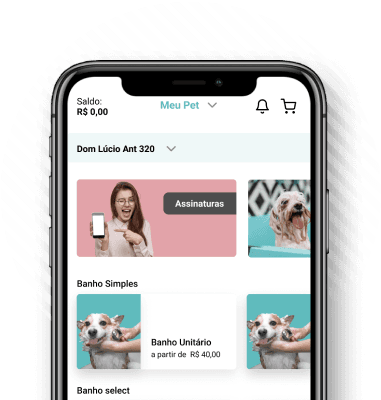 Mobile com o App Lilu